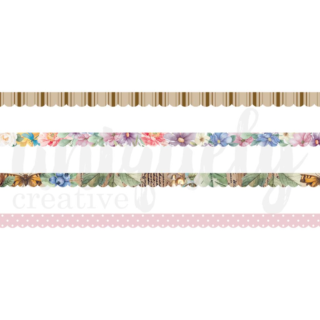 Uniquely Creative Botanical Washi Tape Combo