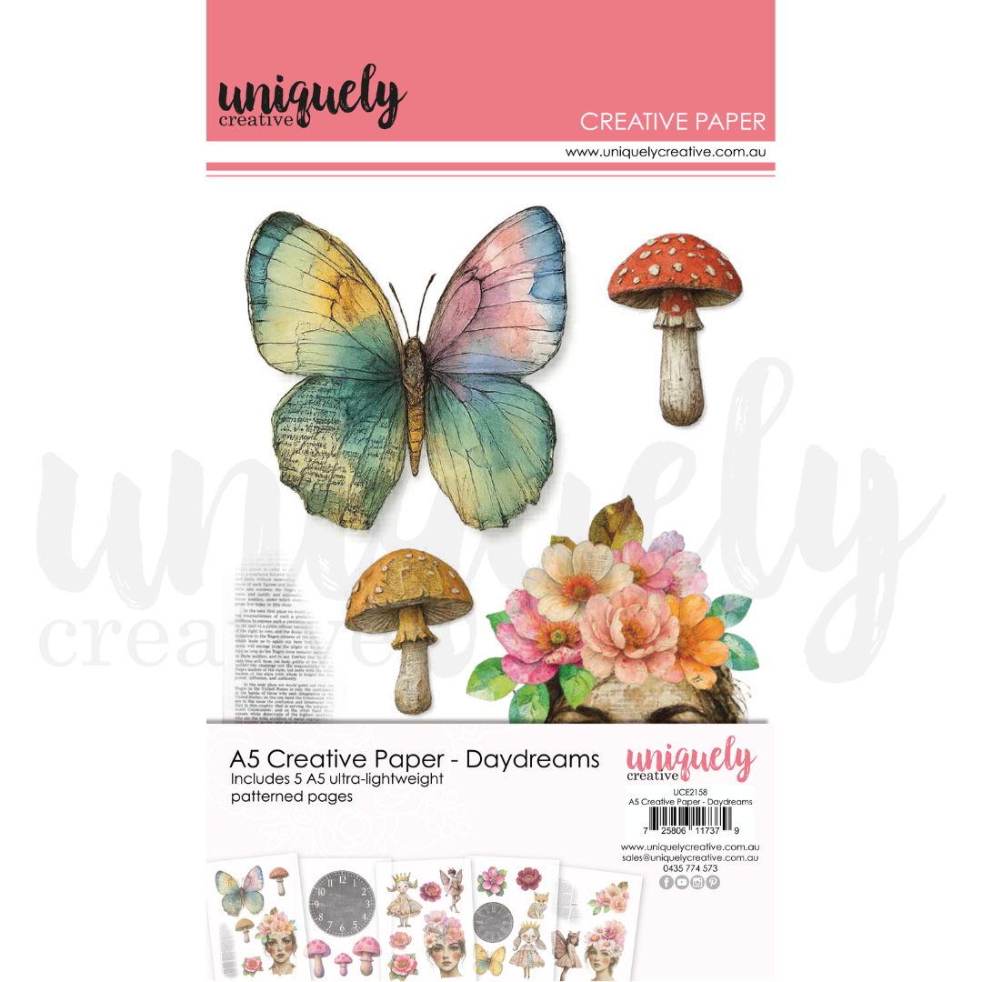 Uniquely Creative A5 Creative Paper - Daydreams