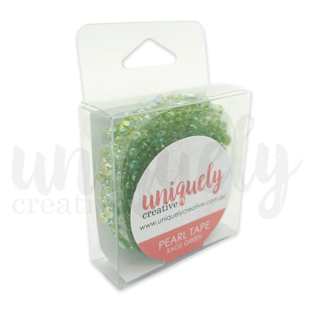 Uniquely Creative Pearl Tape - Sage Green