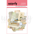 Delighted Curiosities - Vintage Canvas Elements