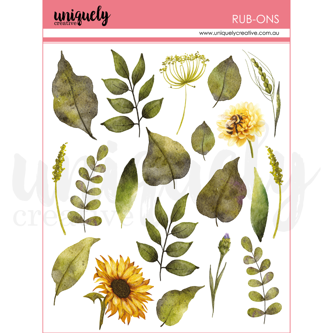 Sweet as Honey - Nature Rub-ons