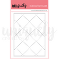 Embossing Folder - Quilted