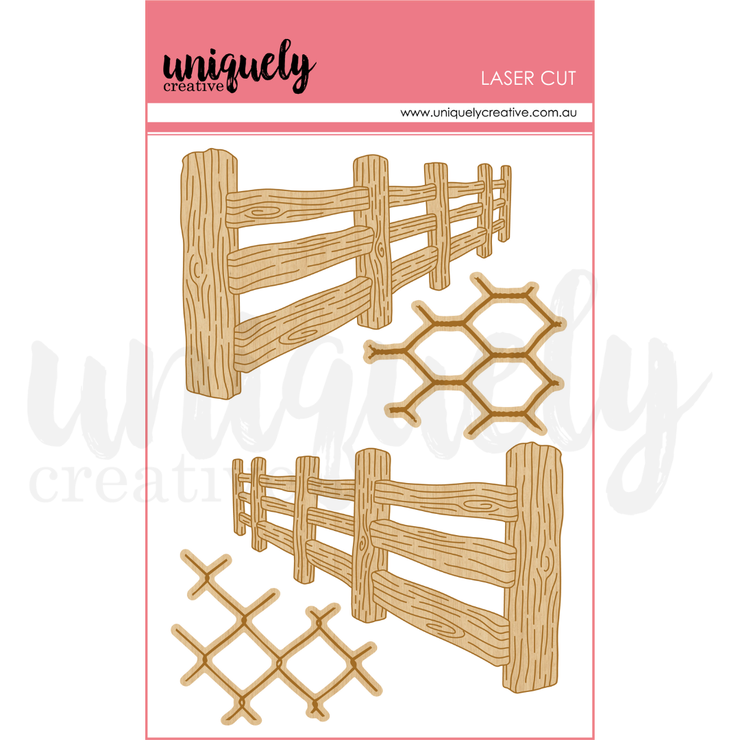 Echoes of the Outback Laser Cut Fence