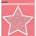 Uniquely Creative Starlight Mandala Background Stencil