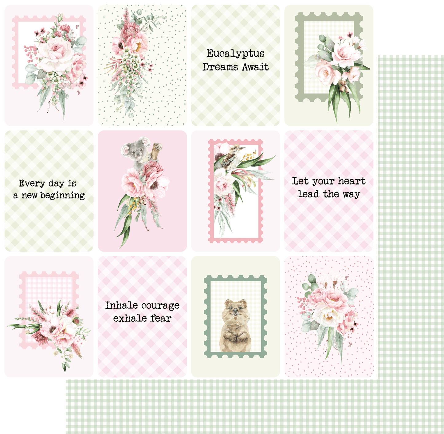 Uniquely Creative Peonies & Proteas -  12 x 12 Collection Pack
