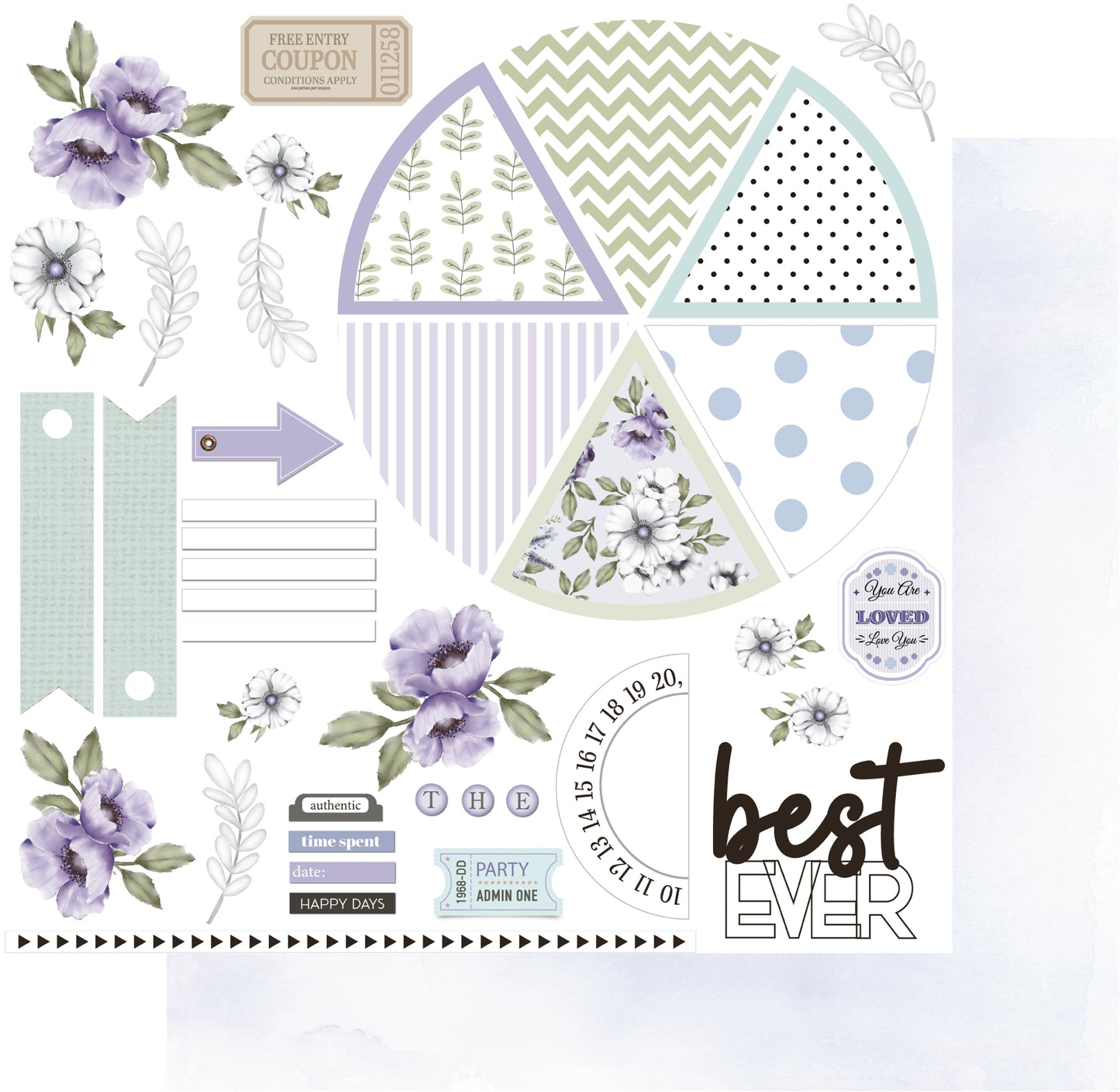 Uniquely Creative Wisteria Lane - 12 x 12 Collection Pack