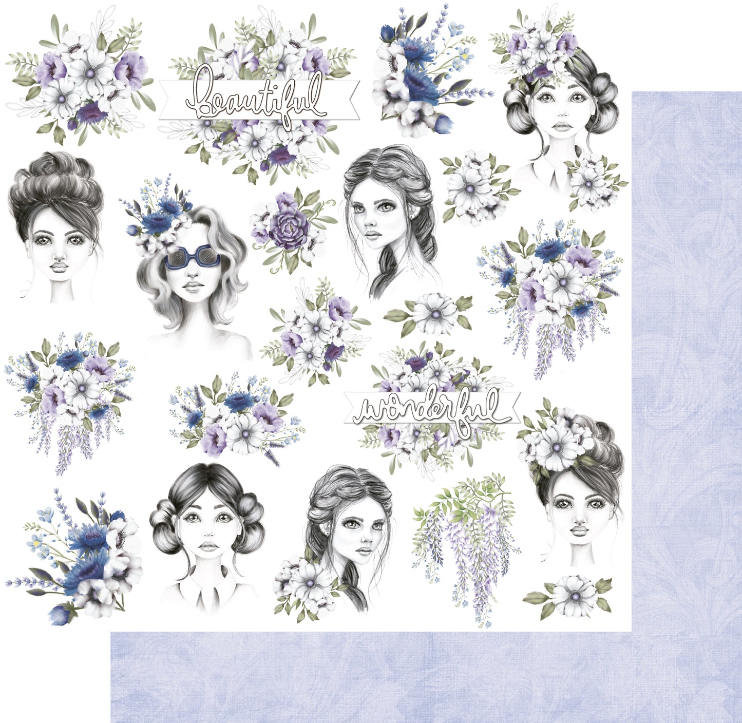 Uniquely Creative Wisteria Lane - 12 x 12 Collection Pack