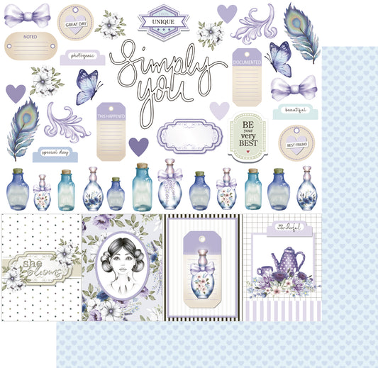 Uniquely Creative Wisteria Lane -Simply You Paper