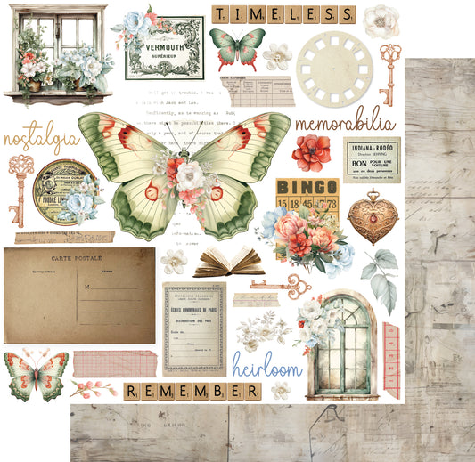 Uniquely Creative Vintage Chronicles Old World Charm Paper