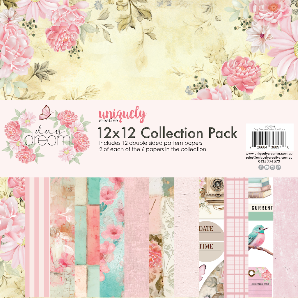 Uniquely Creative Day Dream -  12 x 12 Collection Pack