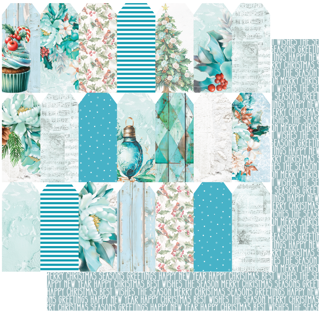 Uniquely Creative Merry & Bright -  12 x 12 Collection Pack