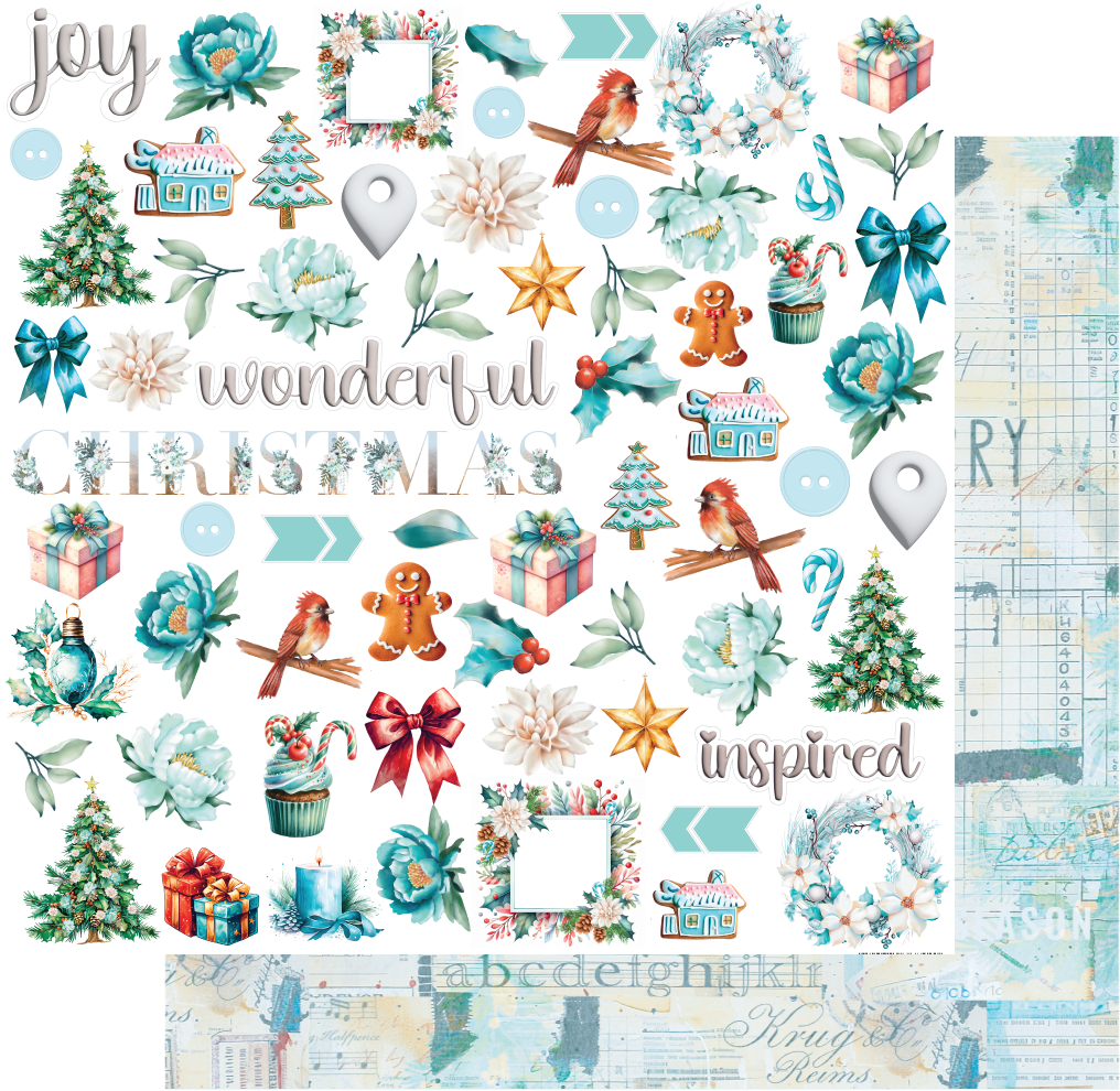 Uniquely Creative Merry & Bright -  12 x 12 Collection Pack