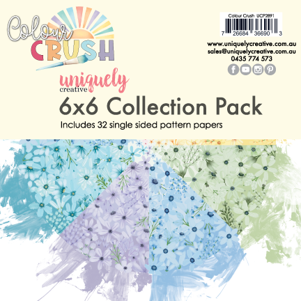 Uniquely Creative Colour Crush - 6x6 Collection Pack