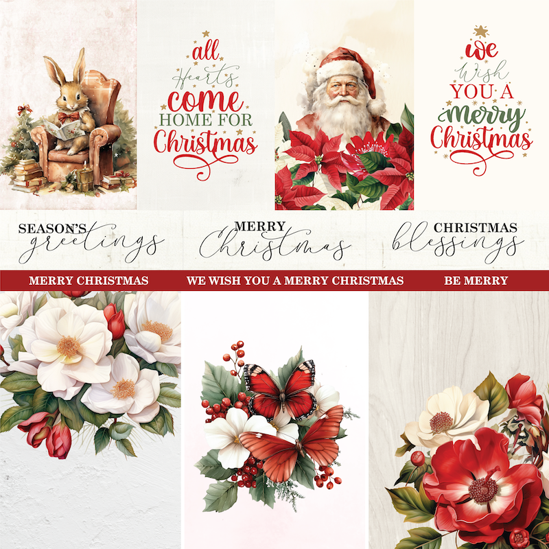 Uniquely Creative Home for Christmas - Night Before Paper