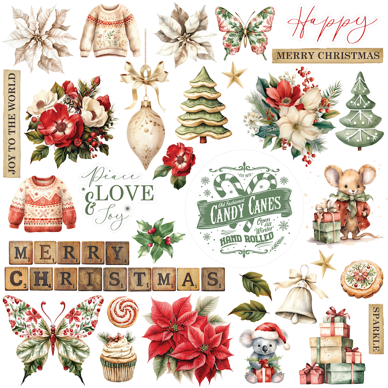 Uniquely Creative Home for Christmas - Ready for Santa Paper