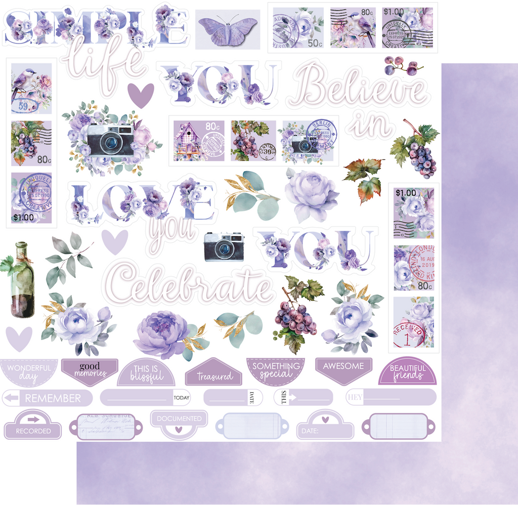 Ultraviolet Delight 12 x 12 Collection Pack