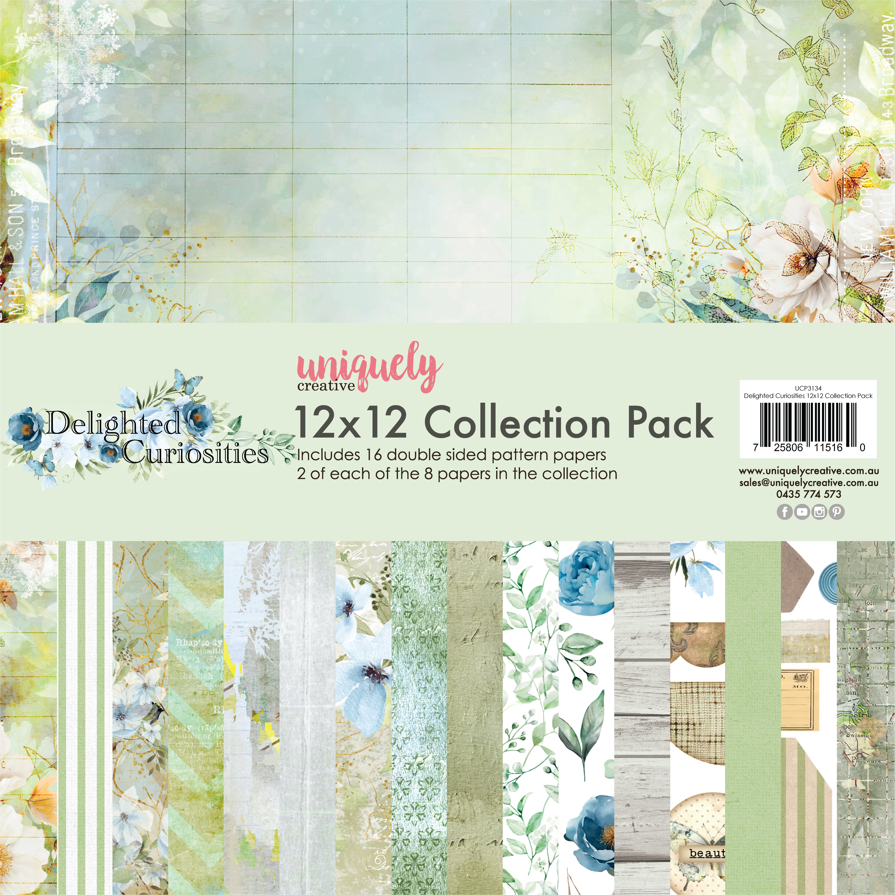 Delighted Curiosities - 12 x 12 Collection Pack