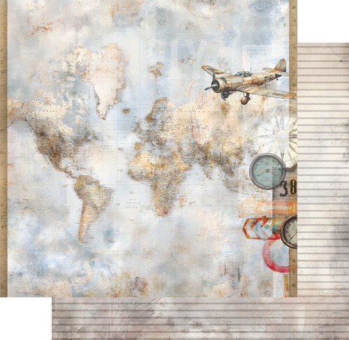 Wings & Wheels - 12 x 12 Collection Pack (16 sheets)