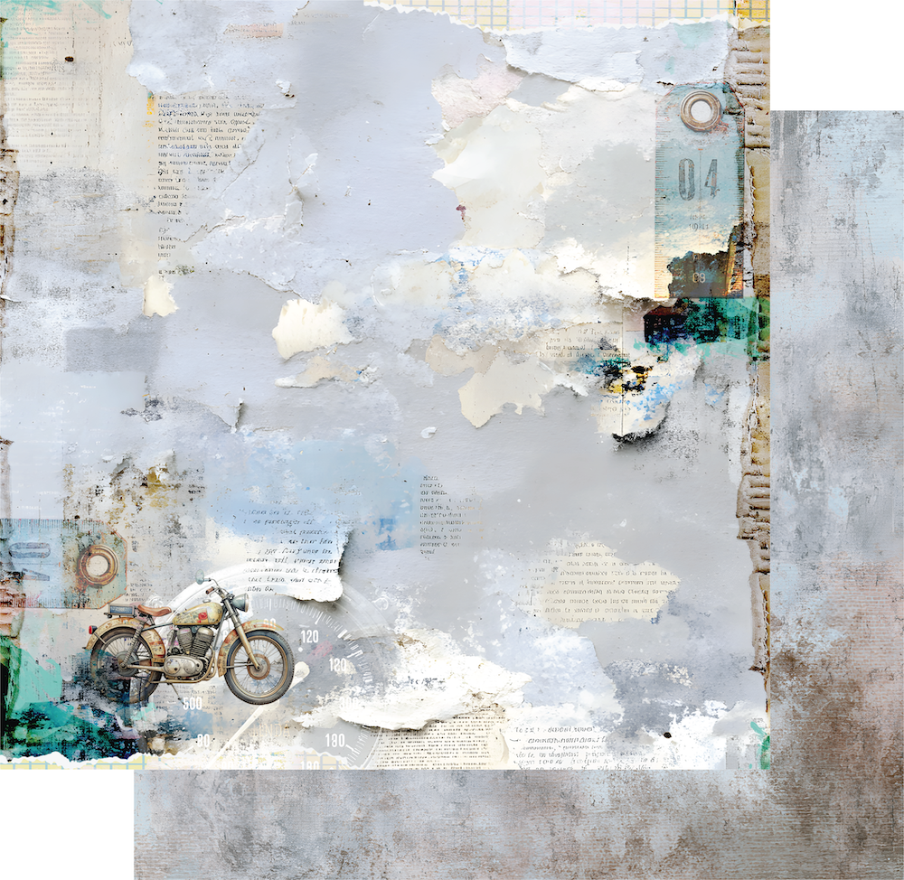 Wings & Wheels - 12 x 12 Collection Pack (16 sheets)