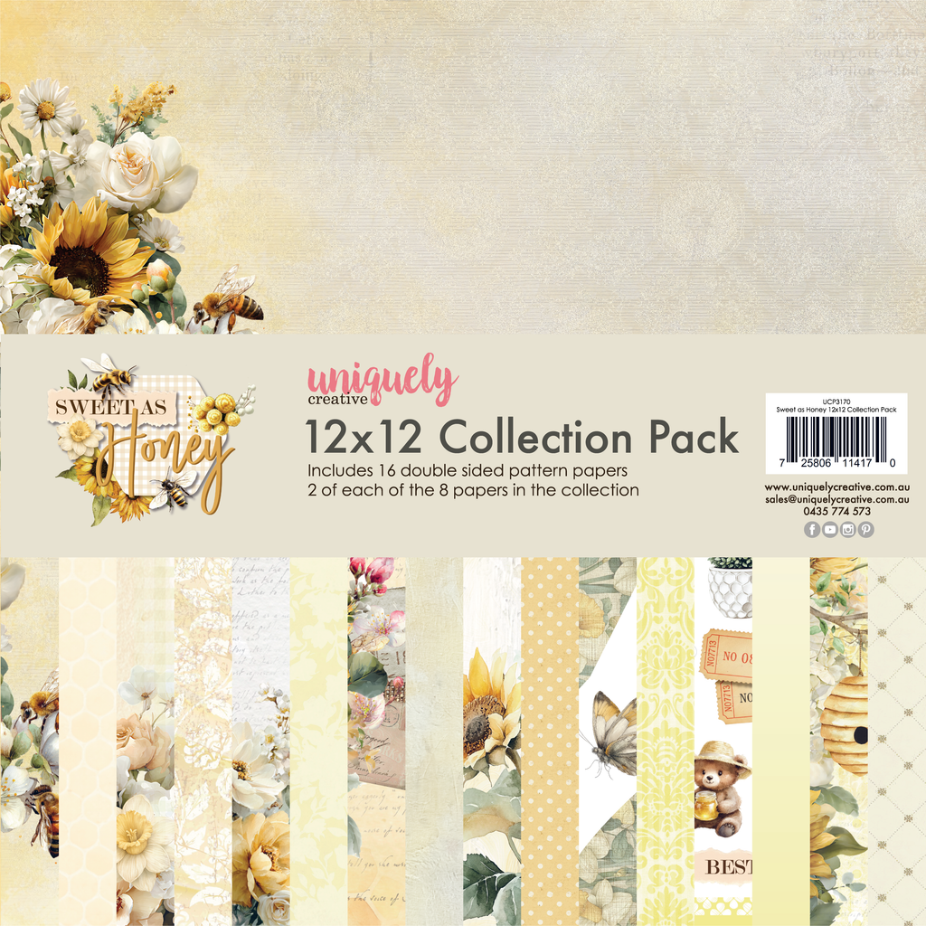 Sweet as Honey - 12 x 12 Collection Pack (16 sheets)
