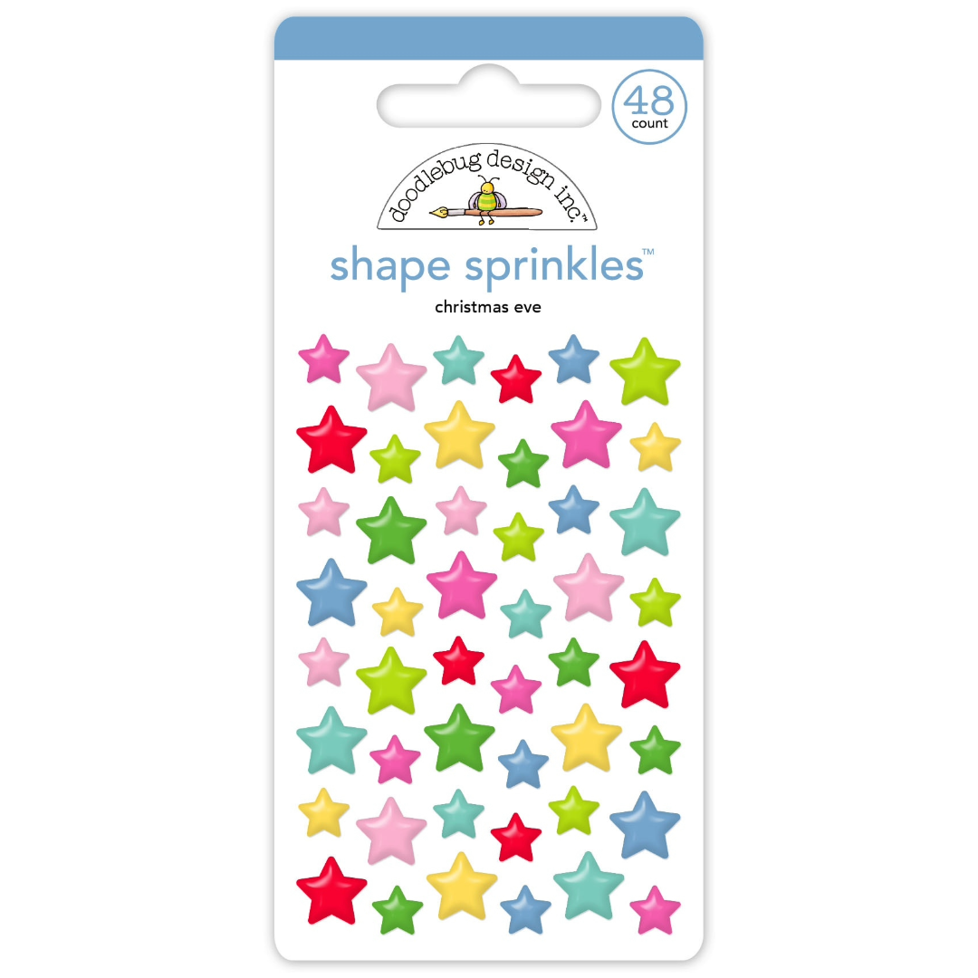 Doodlebug Oh What Fun Sprinkles - Chistmas Eve