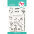 Avery Elle Clear Stamp Set-Gingerbread Kisses