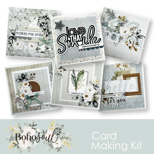 Uniquely Creative Boho Soul Card Making Kit