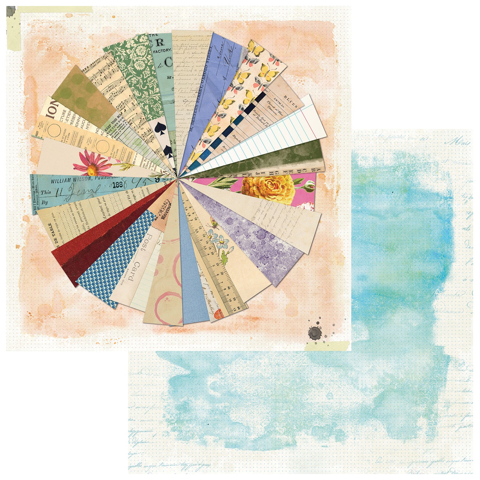 49 And Market The Flower Emporium Collection Pack 12"X12"