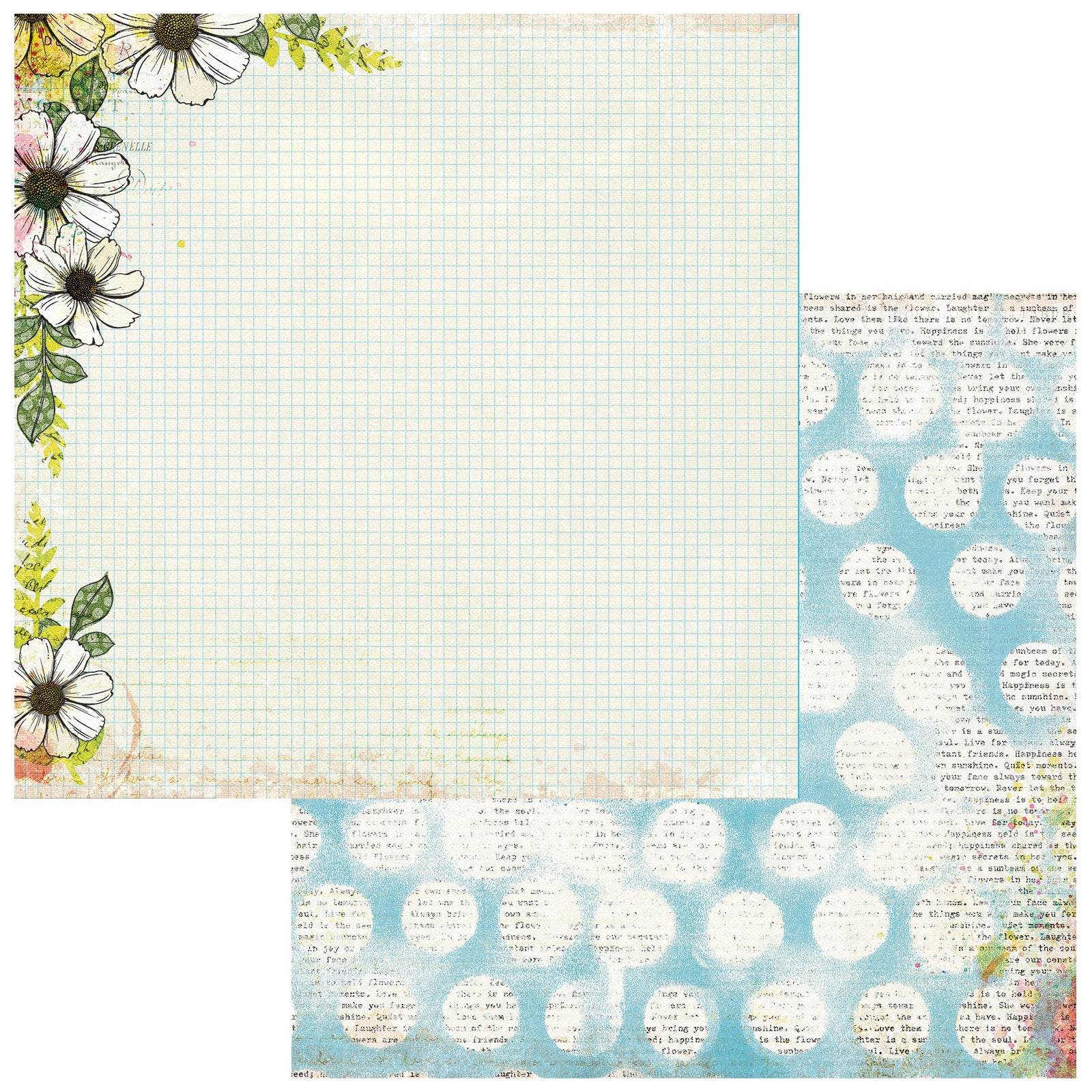 49 And Market The Flower Emporium Collection Pack 12"X12"