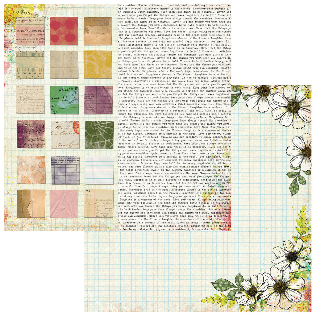 49 And Market The Flower Emporium Collection Pack 12"X12"