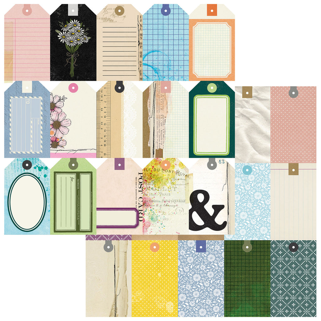 49 And Market The Flower Emporium Collection Pack 12"X12"