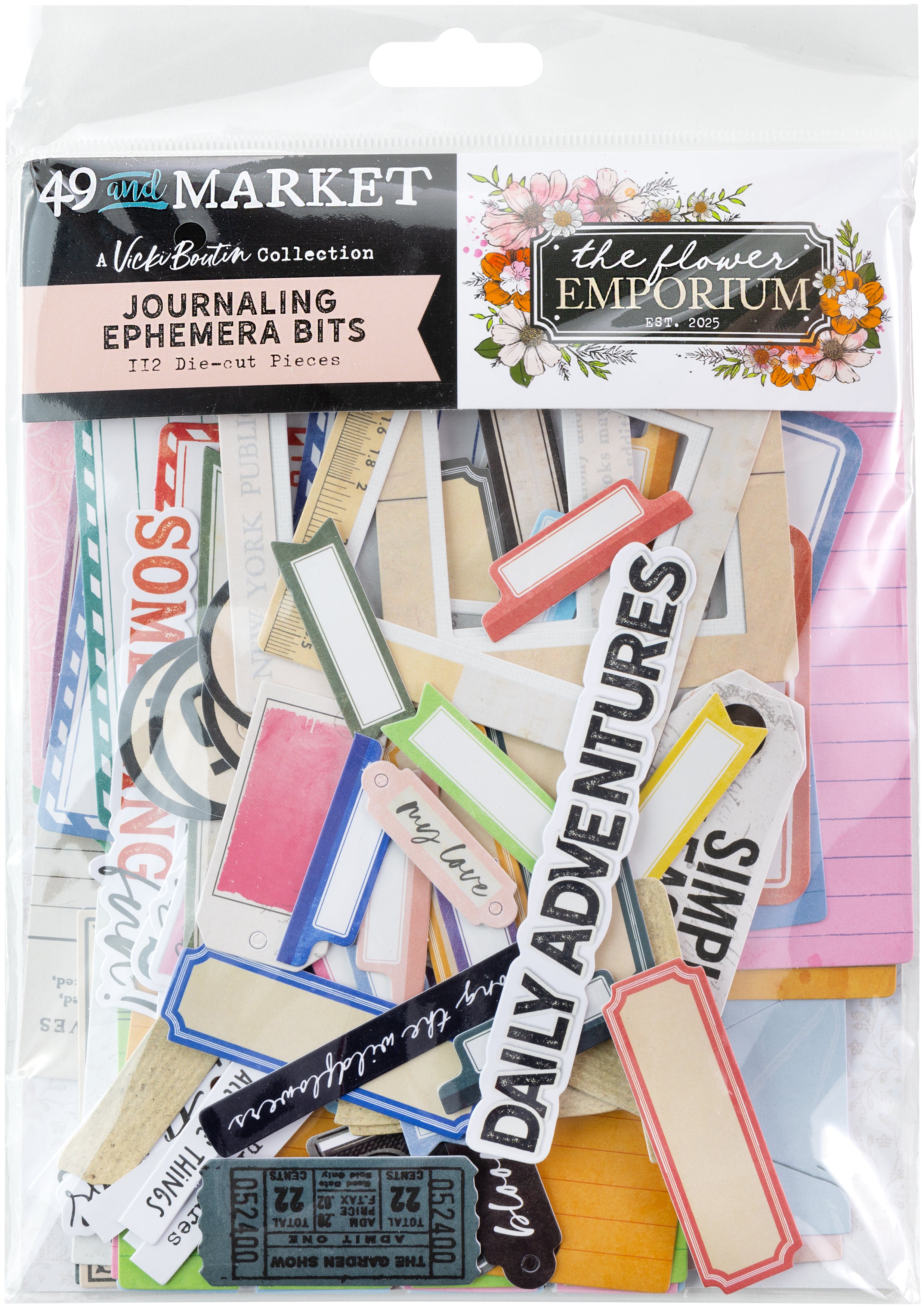 The Flower Emporium Die-Cuts-Journaling