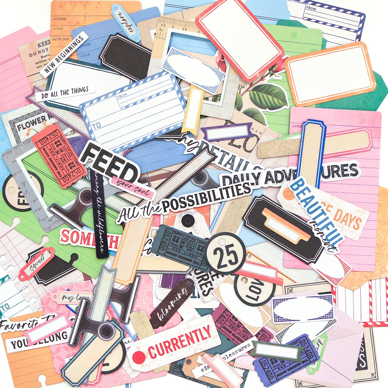 The Flower Emporium Die-Cuts-Journaling