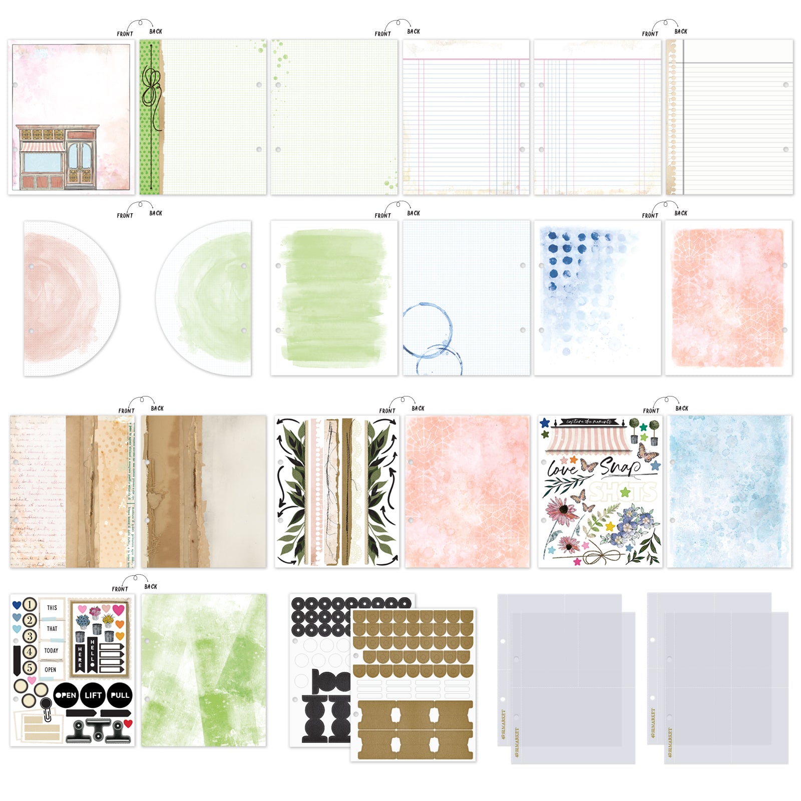 The Flower Emporium Binder Album Kit