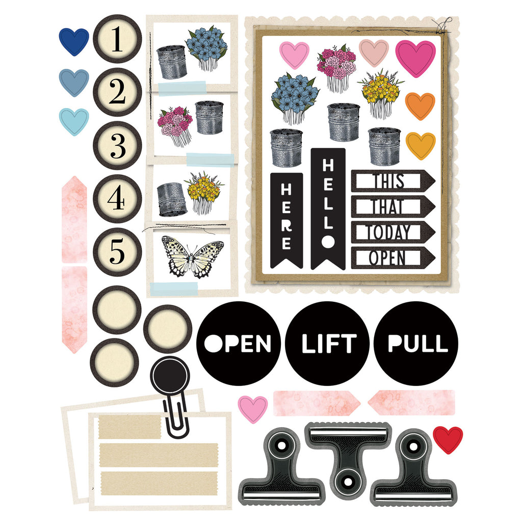 The Flower Emporium Binder Album Kit