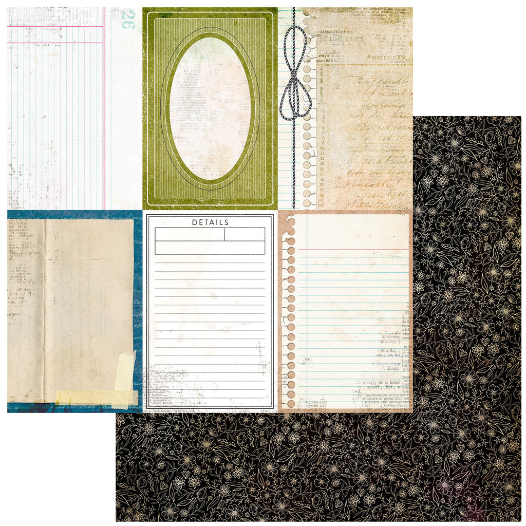 49 And Market Curiosities In Willow Grove Starters Collection Pack 12"X12"