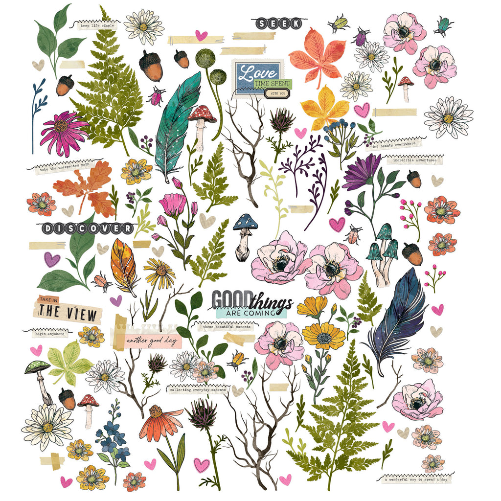 Curiosities In Willow Grove Laser Cut Outs-Foliage