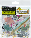 49 And Market Curiosities In Willow Grove Foiled Die-Cuts-Assorted