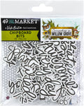 Curiosities In Willow Grove Chipboard Set-Bits