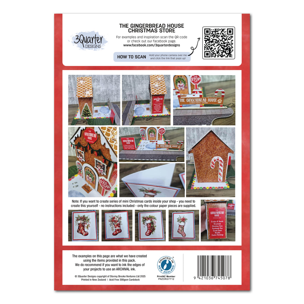 3Quarter Designs - 3Quarter Lane Village - The Gingerbread House