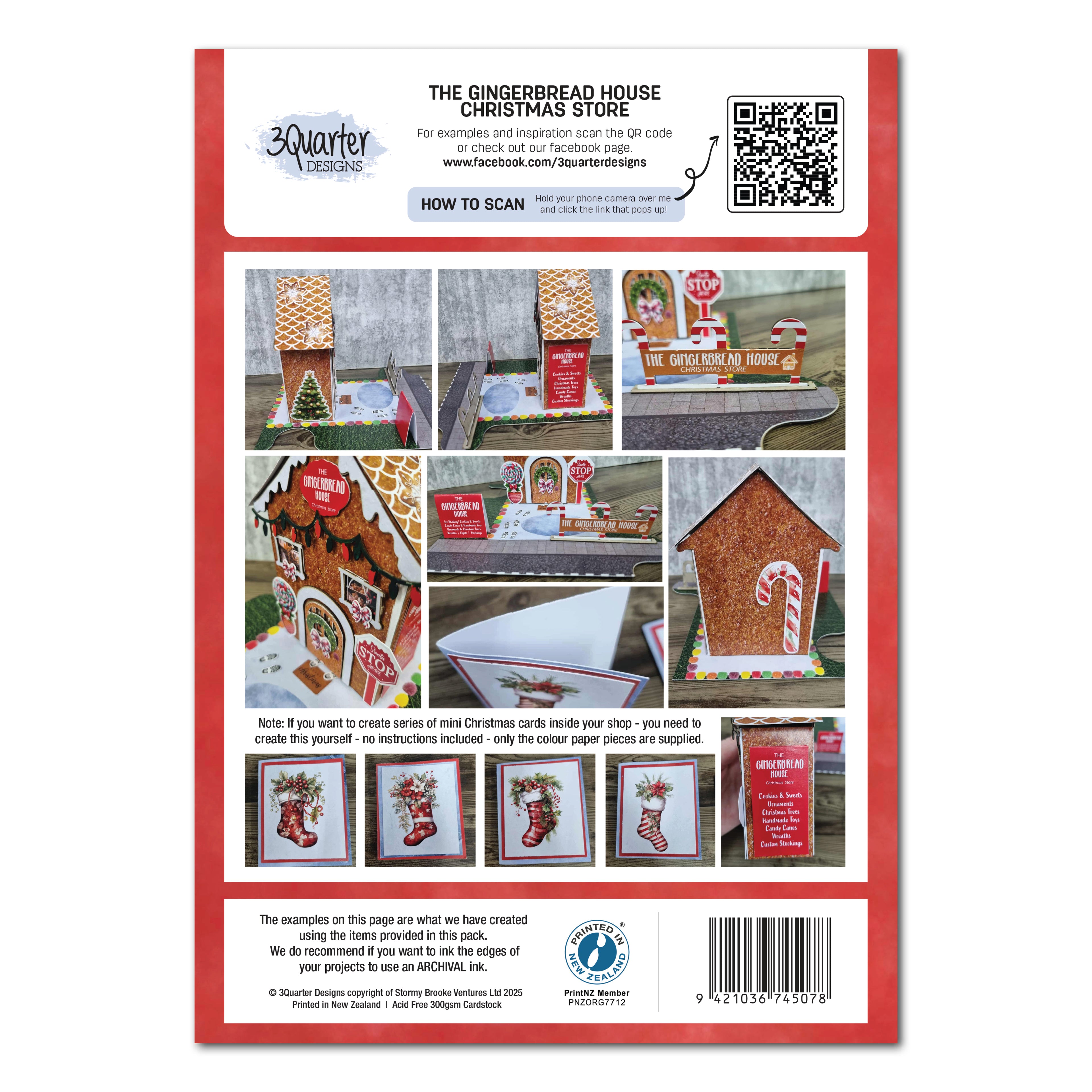 3Quarter Designs - 3Quarter Lane Village - The Gingerbread House