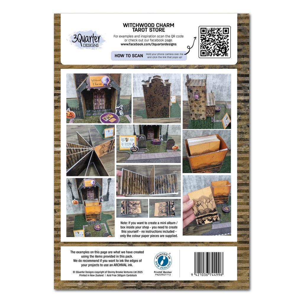 3Quarter Designs - 3Quarter Lane Village - Witchwood Charm Tarot Shop