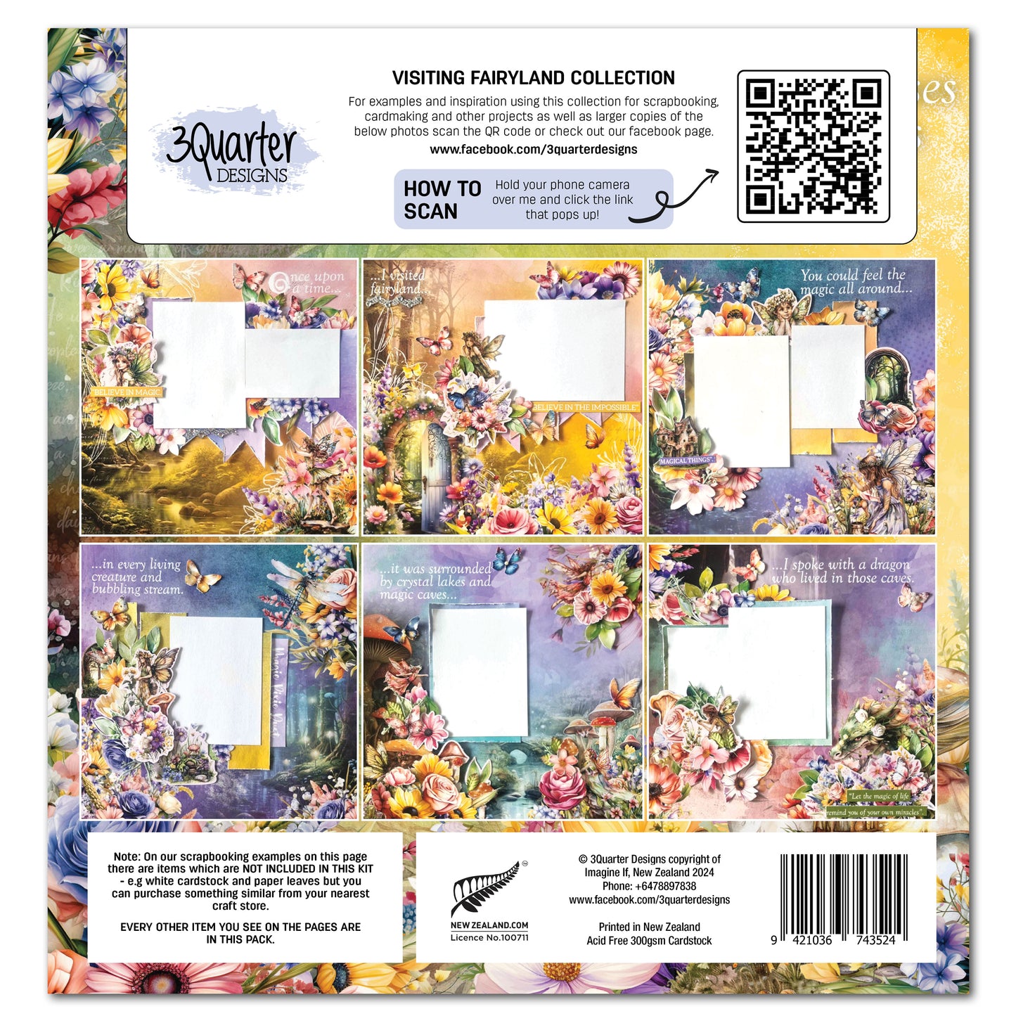 3Quarters Designs Visiting Fairyland Collection Kit