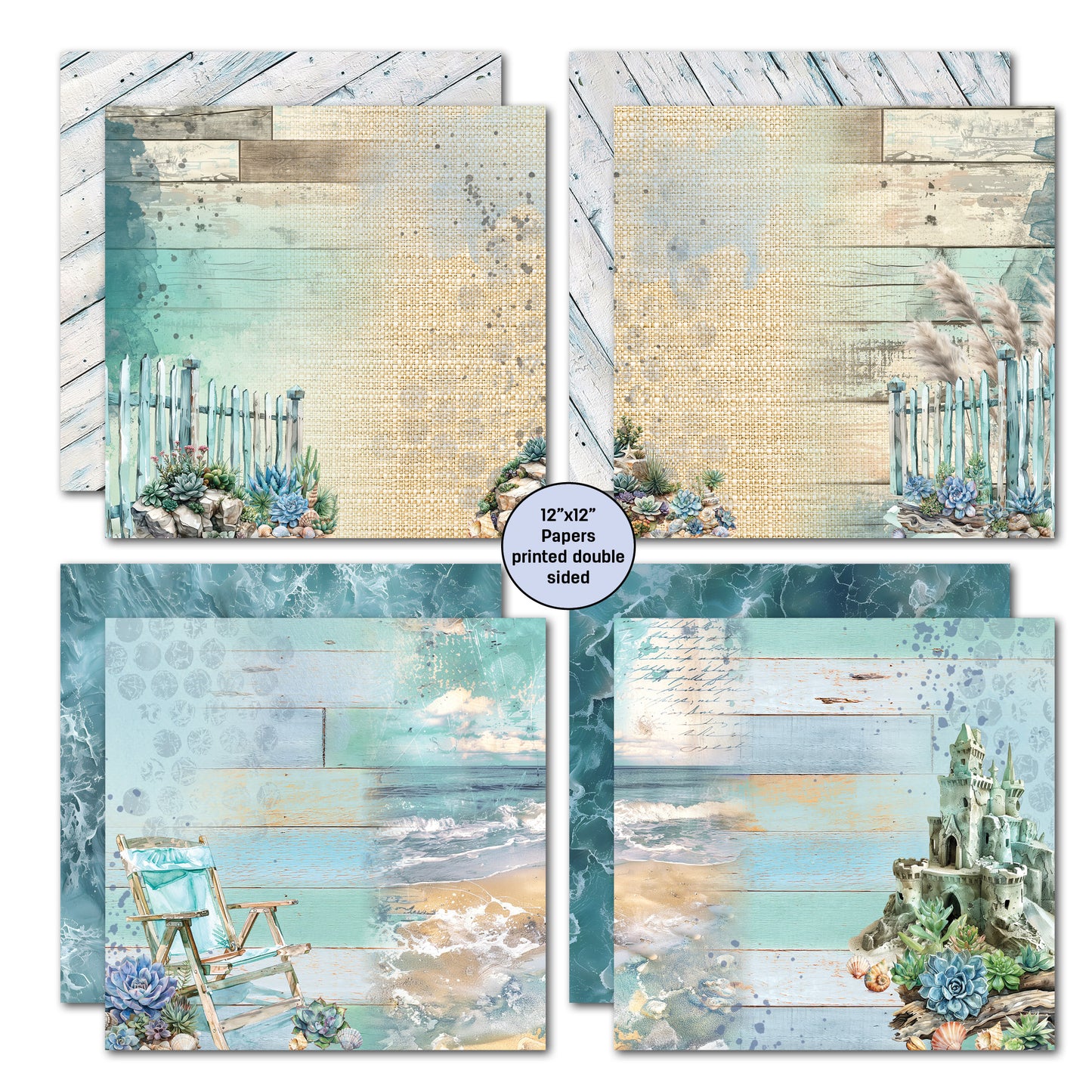 3Quarter Designs Coastal Boardwalk Collection Kit