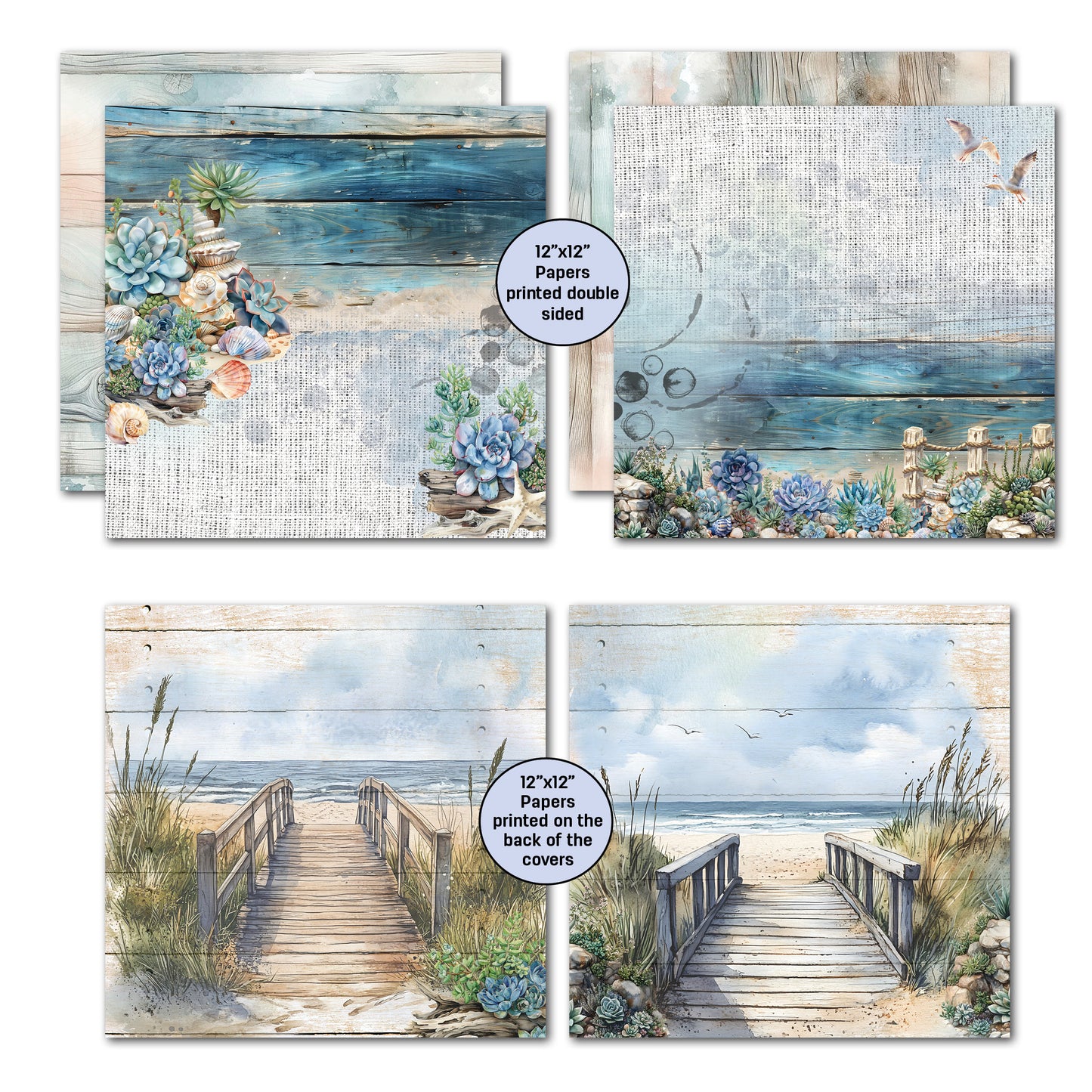 3Quarter Designs Coastal Boardwalk Collection Kit