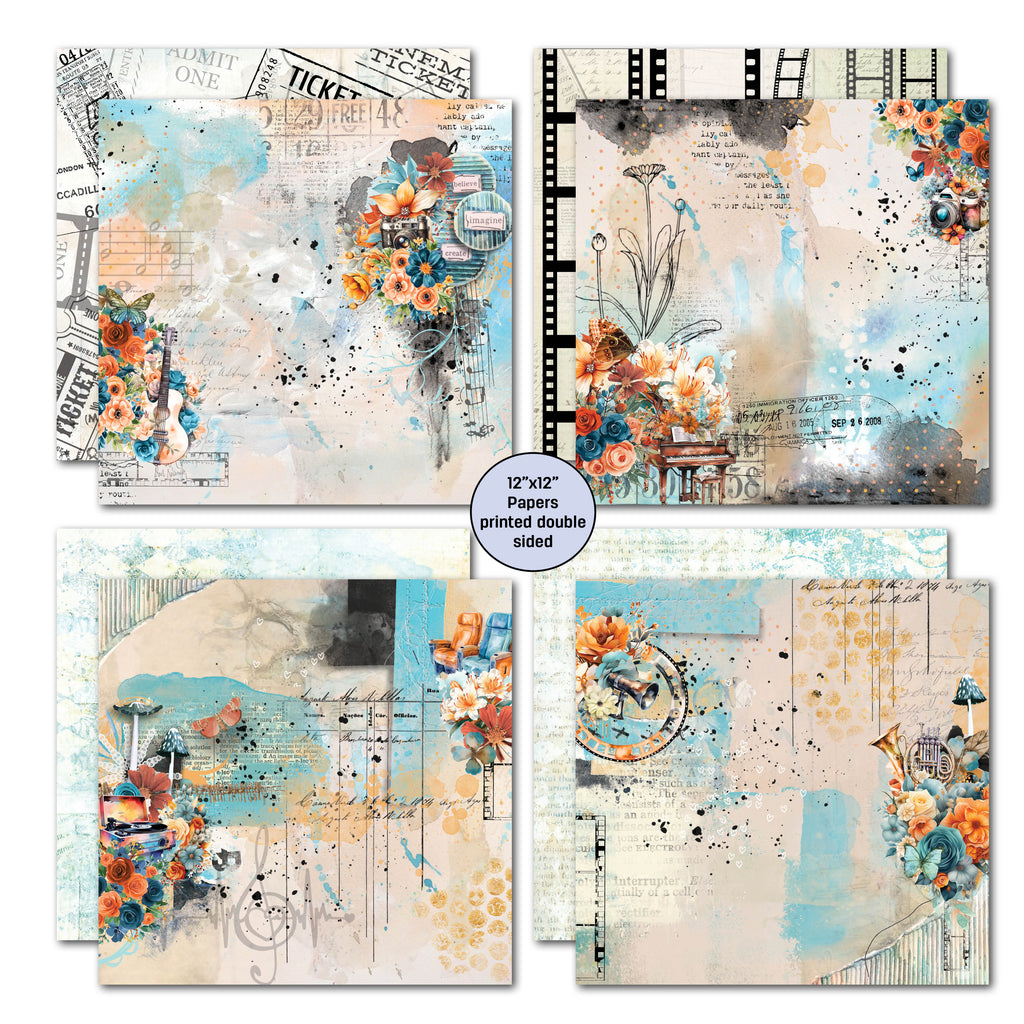 3Quarter Designs Cerulean Score Collection Kit