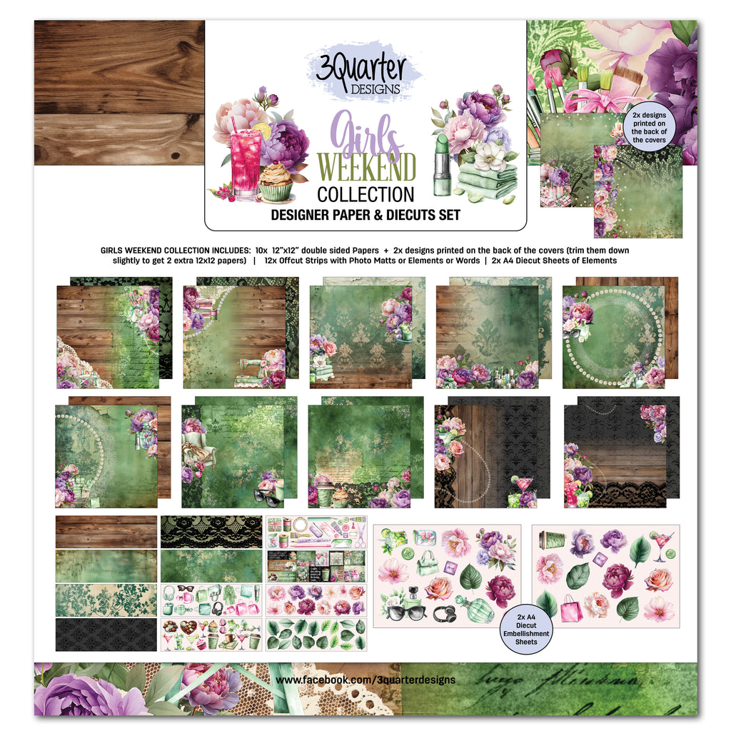 3Quarter Designs Girls Weekend Collection Kit