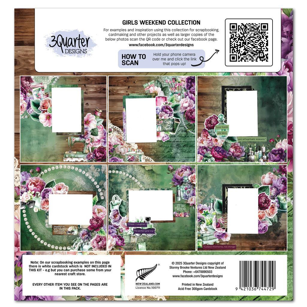 3Quarter Designs Girls Weekend Collection Kit