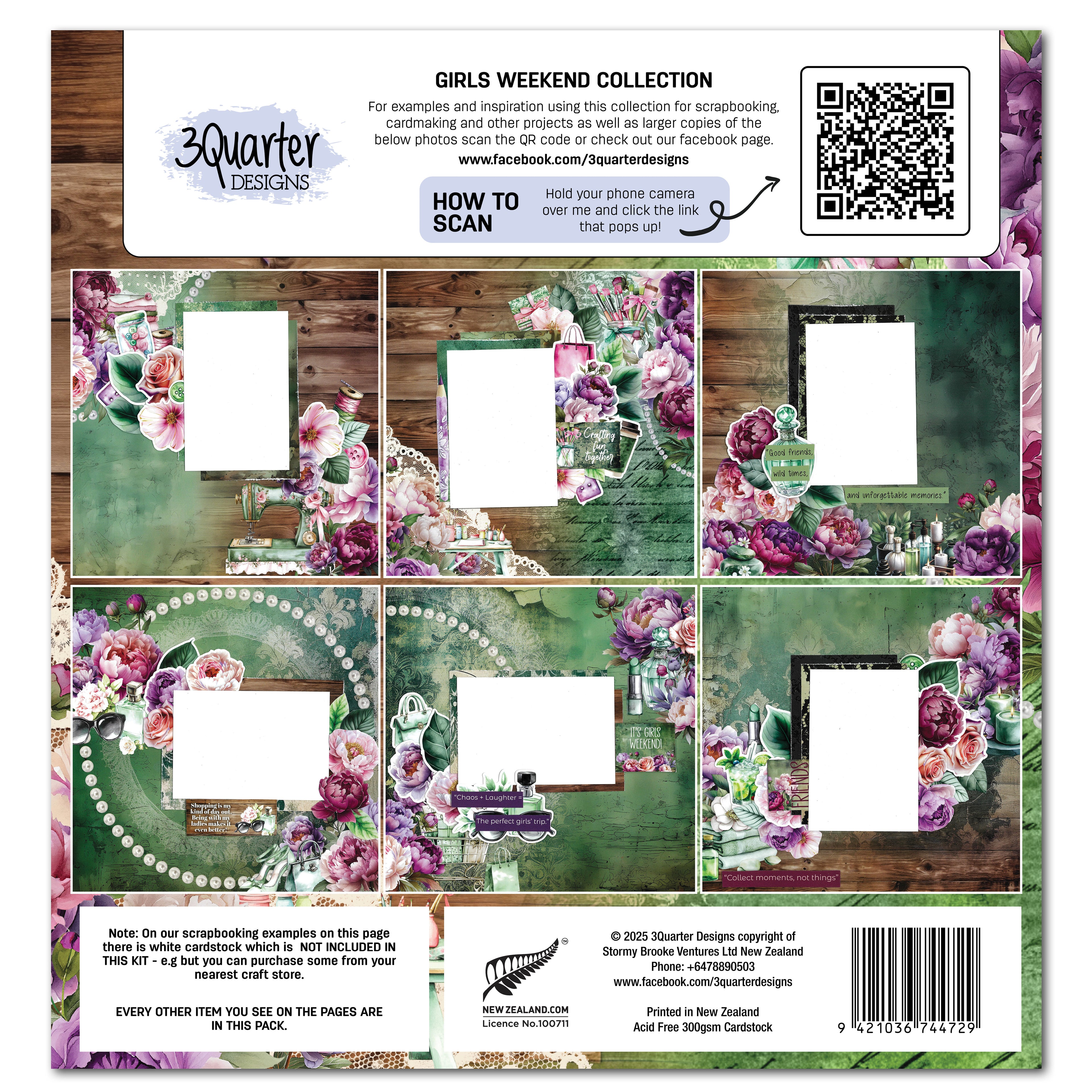 3Quarter Designs Girls Weekend Collection Kit