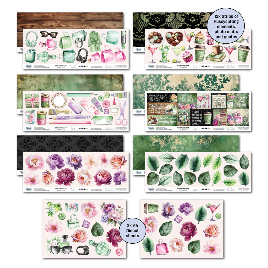 3Quarter Designs Girls Weekend Collection Kit